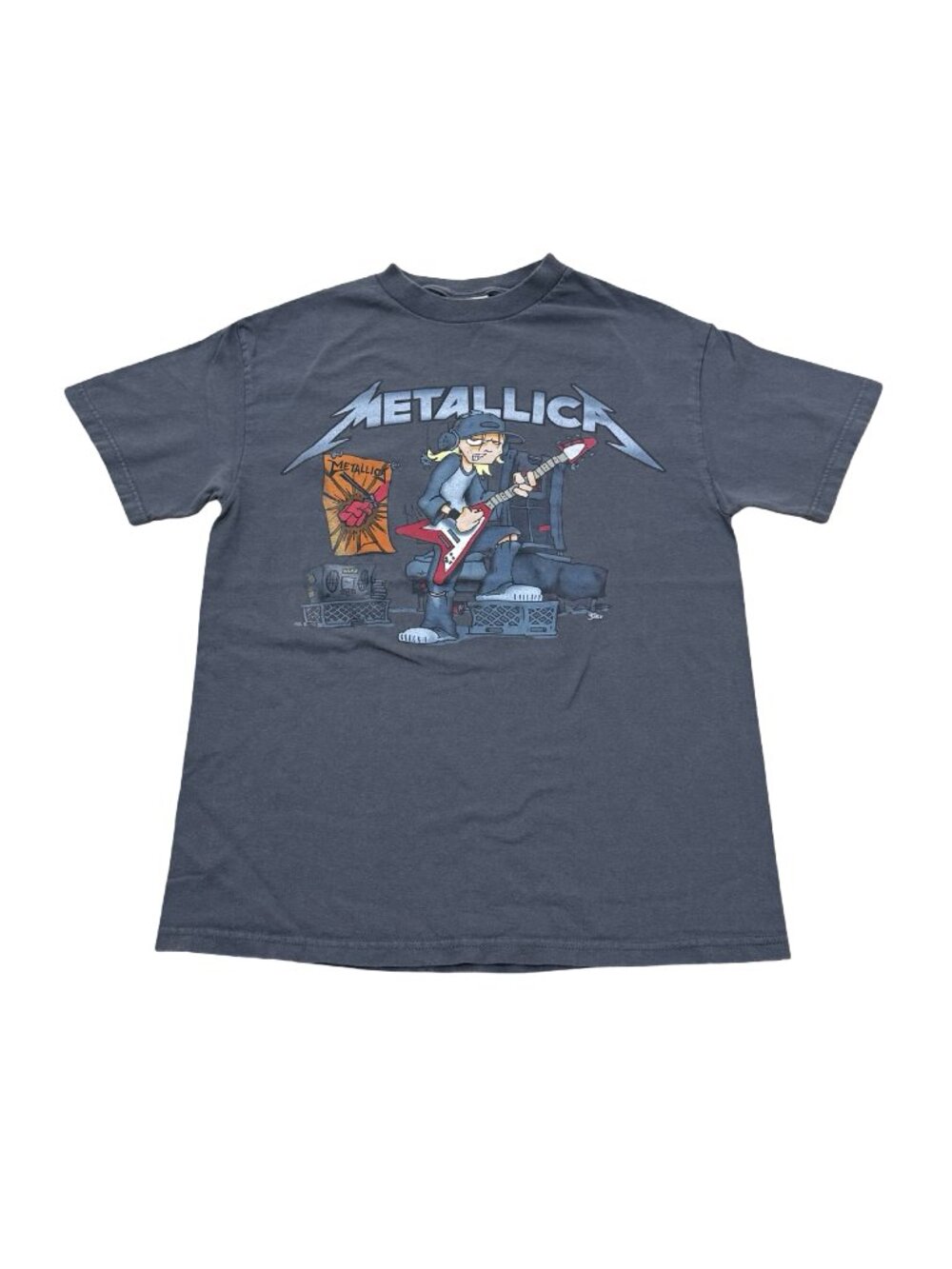 Vintage 90s Metallica Graphic T Shirt Tennessee River USA